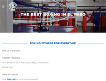 Tablet Screenshot of fighterphysique.com